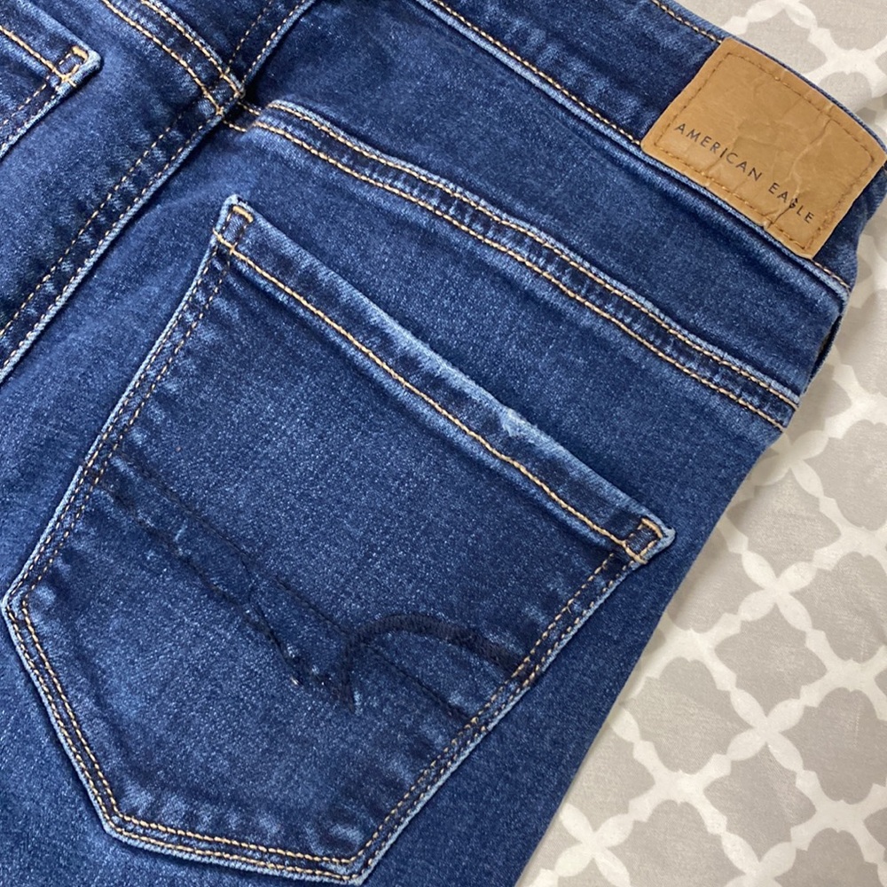 American Eagle
Superstretch 
Hi rise jegging 
Size 4 regular